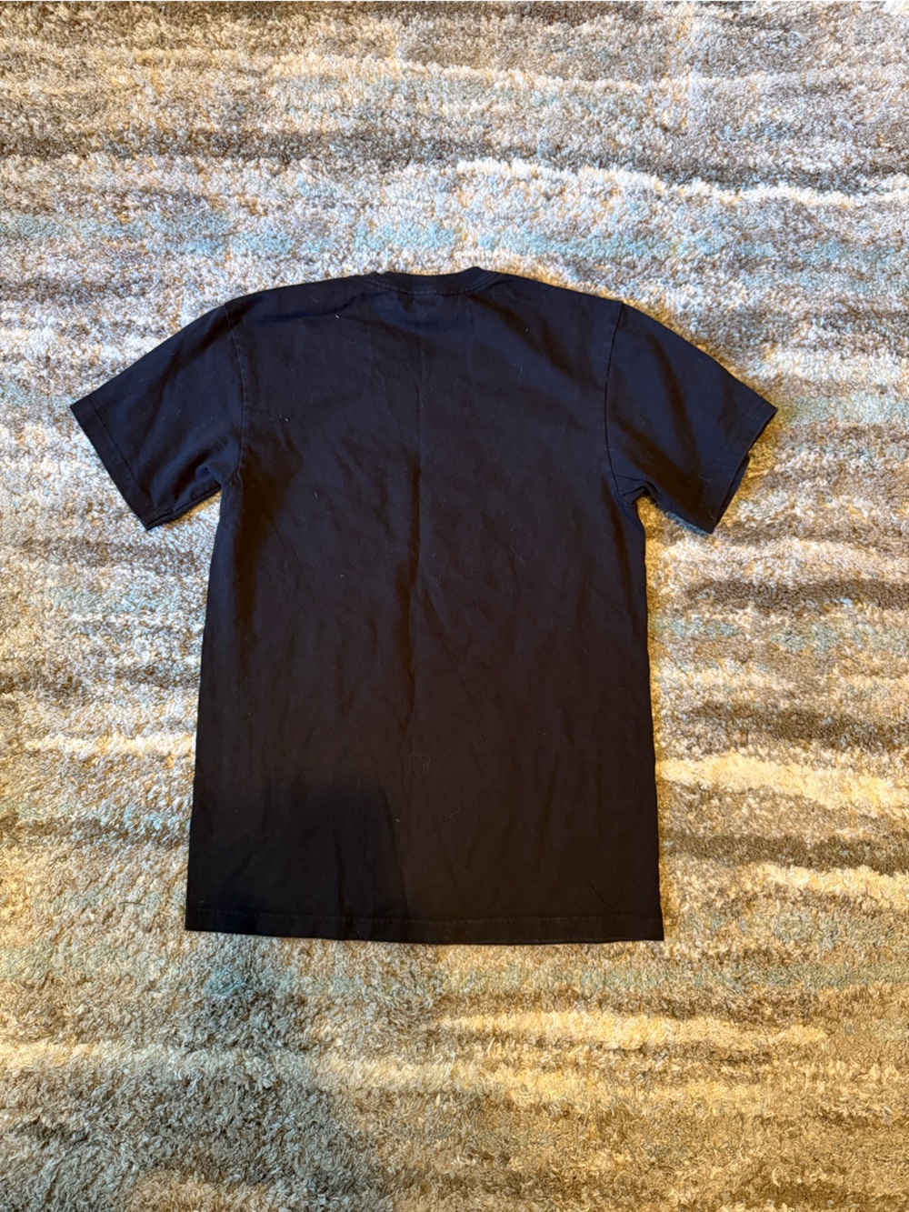 Grateful Dead Black T‑Shirt with Rainbow Dancing Bears Graphic - Picture 2 of 3